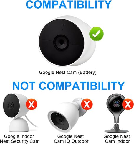حزمة واحدة من كابل شحن الطاقة بطول 33 قدم/10 متر متوافق مع Google Nest Cam (البطارية)، كابل شحن مستمر مقاوم للطقس يعمل على تشغيل كاميرا Nest الخاصة بك (البطارية) in Kuwait