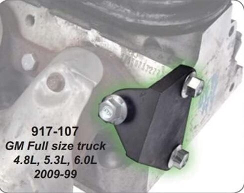 917-107 Exhaust Manifold to Cylinder Head Repair Clamp Exhaust leak Bracket (Includes ThreadLocker) Front Right or Rear Left On 4.8L 5.3L 6.0L Engine in Kuwait