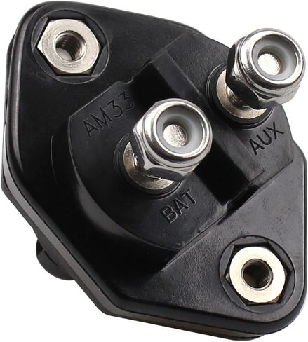 12V 24V 32V DC Panel Mount Circuit Breaker 50A with Manual Reset Button Switchable for Auto Truck RV Marine Trailer Waterproof 50A in Kuwait