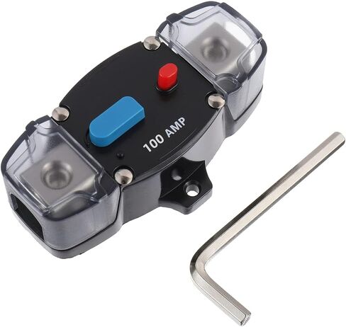 200A 12-48 Volt DC Self Recovery Circuit Breaker with Manual Reset Button for Automotive Rv Marine Boat in Kuwait