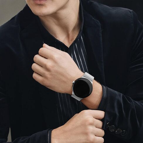 سوار معدني من Amzpas متوافق مع أحزمة ساعة Google Pixel للنساء والرجال، حلقة شبكية من الفولاذ المقاوم للصدأ قابلة للتعديل، حزام بديل لساعة Google Pixel/Pixel Watch 2 Band in Kuwait