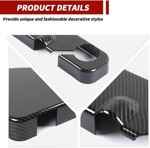 Coolant Tank Cover Engine Trim Compatible with Dodge Charger 2011-2023,for Dodge Challenger 2011-2023,for Chrysler 300c 2011-2023,Black in Kuwait