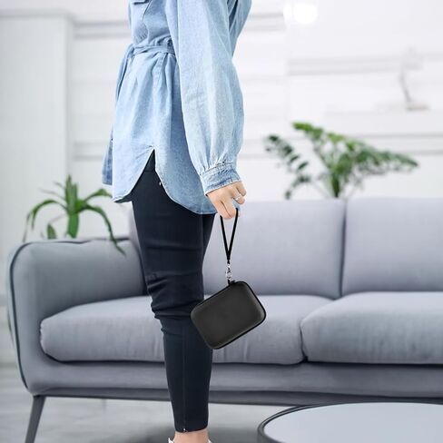 حافظة PAIYULE متوافقة مع صانع الملصقات Nelko P21، حامل تخزين صغير للطابعة لـ Phomemo D30 D35/ للتذكير/للألوان/للSUPVAN/لشريط طباعة الملصقات الحرارية BAQICK (صندوق فقط) in Kuwait