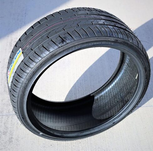 مجموعة من 2 (اثنين) إطارات فورسيوم بنتا للشاحنات/سيارات الدفع الرباعي عالية الأداء لجميع المواسم - 305/40R22 305/40ZR22 305/40/22 305/40-22 114W نطاق التحميل XL 4-Ply BSW جدار جانبي أسود UTQG 420AAA in Kuwait