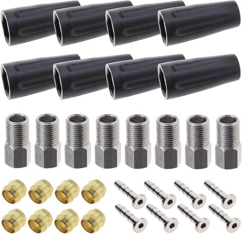SING F LTD BH90 Cable Hose Set Olive Connector Insert Connecting Bolt Bleed Kit Hydraulic Brake Hose Olive Inset Repair Kit for Bike Replacement Part in Saudi Arabia