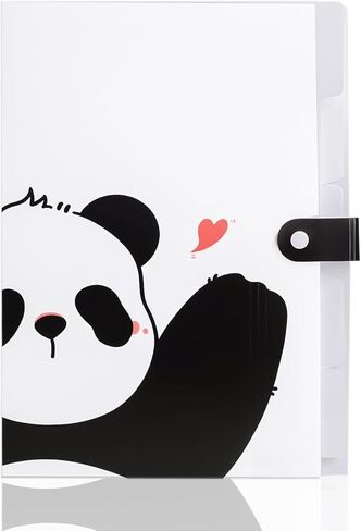 منظم مجلد ملفات باندا أكورديون - قابل للتوسيع باستخدام الملصقات، وحقيبة تنظيم المستندات للمستندات بحجم الحروف in Kuwait