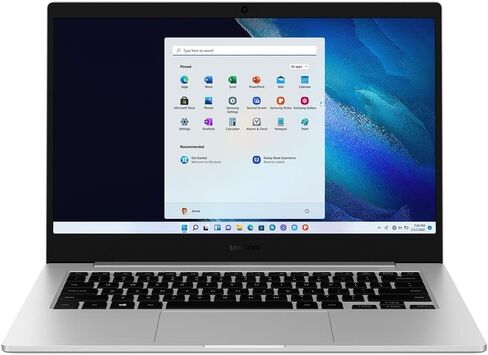 كمبيوتر محمول Samsung Galaxy Book Go 5G (256 جيجابايت، ذاكرة وصول عشوائي 8 جيجابايت، Wi-Fi + 5G / 4G LTE) 14.0 بوصة Snapdragon 8cx Gen 2، GSM غير مقفل Windows 11 Cellular Notebook مع مفصلة 180 درجة (فضي) (متجدد) in Saudi Arabia