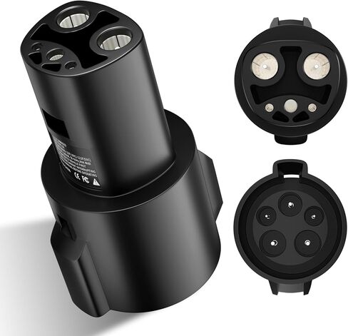 محول Tesla J1772 - قم بتوصيل شواحن SAE J1772 بمركبة Tesla الخاصة بك - متوافق مع الطراز 3/Y/S/X - تعظيم خيارات شحن EV [حصريًا لمالكي Tesla] in Kuwait