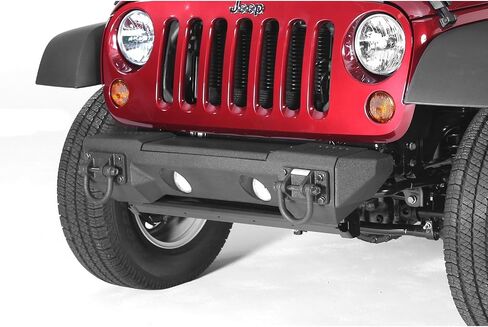 RealTruck Rugged Ridge All Terrain Bumper Overrider Hoop | Textured Black, Steel | 11542.14 | Fits All Terrain Bumpers from RuggedRidge in Saudi Arabia
