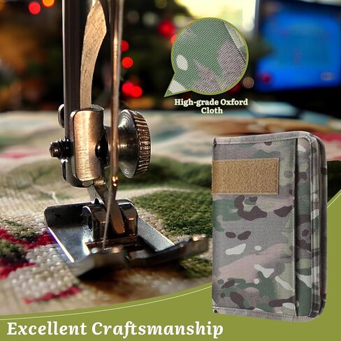 WIOR Tactical Padfolio Portfolio Binder with Zipper and 80 Sheets of Loose-Leaf Paper, Military Notebook Cover Portfolio Organizer Folder for Documents Business Cards, Detachable 6-Ring Notepad - Camo in Kuwait