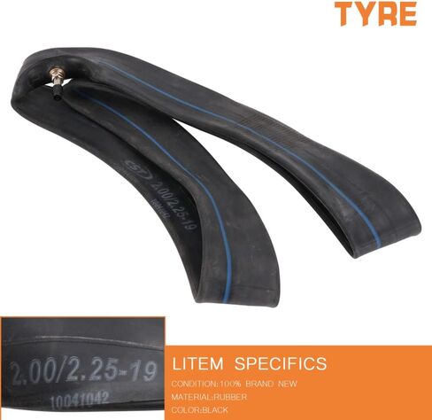 JFG RACING Motorcycle 2.00/2.25-19 225/250-19 Inner Tube 19 Replacement Tubes Tire Tires Compatible To Sur-Ron Electric Dirtbike Pit Bike Dirt Bike in Kuwait