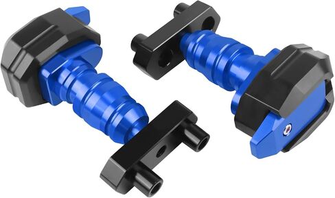 استبدال منزلقات الإطار لـ Kawasaki Z750 2007-2013/ Z1000 2007-2009/ Z800 2013-2016 CNC ألومنيوم أسود/أحمر/أزرق/ذهبي لمحرك الدراجة النارية حماية من السقوط (أسود) in Kuwait