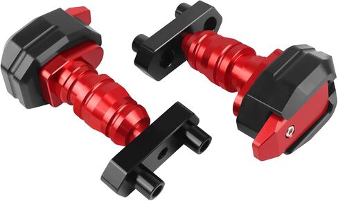 استبدال منزلقات الإطار لـ Kawasaki Z750 2007-2013/ Z1000 2007-2009/ Z800 2013-2016 CNC ألومنيوم أسود/أحمر/أزرق/ذهبي لمحرك الدراجة النارية حماية من السقوط (أسود) in Kuwait