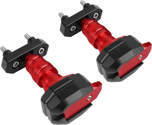 استبدال منزلقات الإطار لـ Kawasaki Z750 2007-2013/ Z1000 2007-2009/ Z800 2013-2016 CNC ألومنيوم أسود/أحمر/أزرق/ذهبي لمحرك الدراجة النارية حماية من السقوط (أسود) in Kuwait