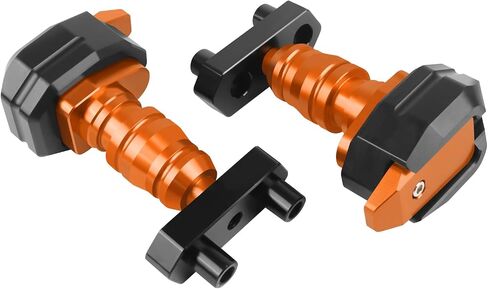 استبدال منزلقات الإطار لـ Kawasaki Z750 2007-2013/ Z1000 2007-2009/ Z800 2013-2016 CNC ألومنيوم أسود/أحمر/أزرق/ذهبي لمحرك الدراجة النارية حماية من السقوط (أسود) in Kuwait