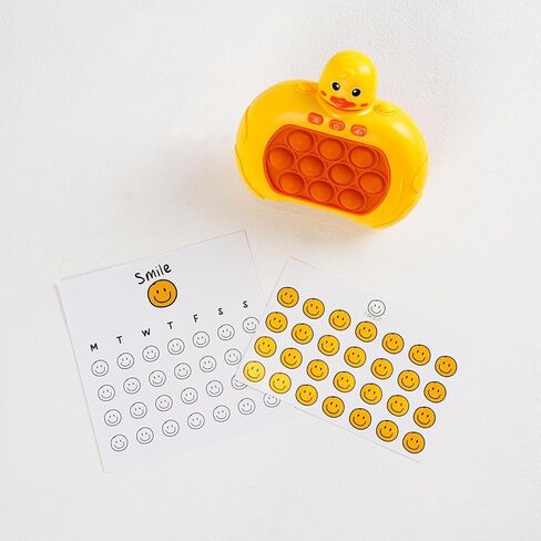 Pack of 12 Months Reward Chart Smile Stickers for Kids and Incentive Board to Motivate Toddler, Kid, Teen, Teacher for Behavior Potty Chore Homework Routine Awards Decals in Kuwait