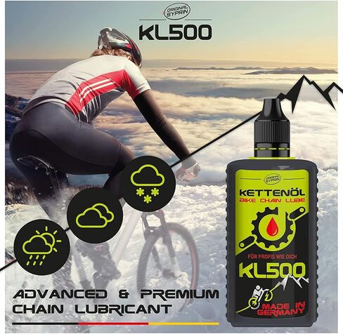 زيت سلسلة الدراجات الفاخر الأصلي من سيبرين - التشحيم والحماية القصوى في جميع أنواع الظروف الجوية مناسب للدراجات الجبلية والدراجات الإلكترونية ودراجات الطرق المصنوعة في ألمانيا 125 مل in Kuwait