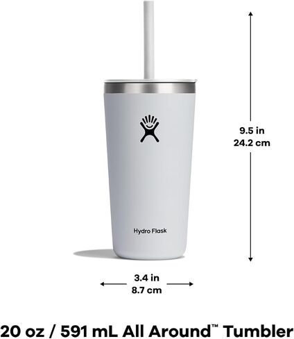 Hydro Flask 20 Oz All Around Tumbler Straw Lid Indigo in Saudi Arabia