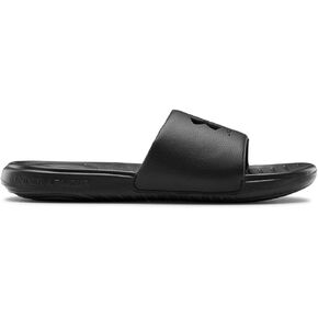 Under Armour Men's Ansa Fixed Strap Slide Sandal, (008) Black/Colorado Sage/Green Screen, 11 in Kuwait