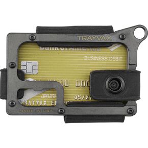 Trayvax Contour Minimalist Wallet Tactical Armor Steel Front Pocket RFID in Kuwait
