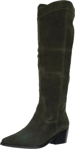 Nine West Women's ORECE Knee High Boot, Cognac, 8.5 in Saudi Arabia