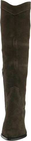 Nine West Women's ORECE Knee High Boot, Cognac, 8.5 in Saudi Arabia