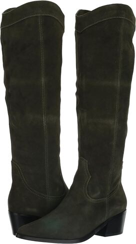 Nine West Women's ORECE Knee High Boot, Cognac, 8.5 in Saudi Arabia