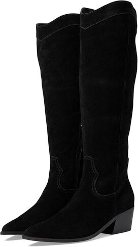 Nine West Women's ORECE Knee High Boot, Cognac, 8.5 in Saudi Arabia
