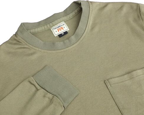 قمصان TICOMELA FR للرجال قميص مقاوم للهب NFPA2112/CAT2 7oz قمصان رجالية مقاومة للحريق بأكمام طويلة هينلي in Kuwait