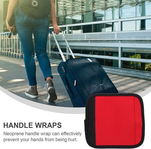 ULTECHNOVO مقابض الأمتعة يلتف النيوبرين الراحة معرف الأمتعة لحقيبة السفر حقيبة الأمتعة in Kuwait