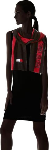 Tommy Hilfiger mens Embroidered Flag Beanie and Logo Scarf Set Beanie Hat in Kuwait