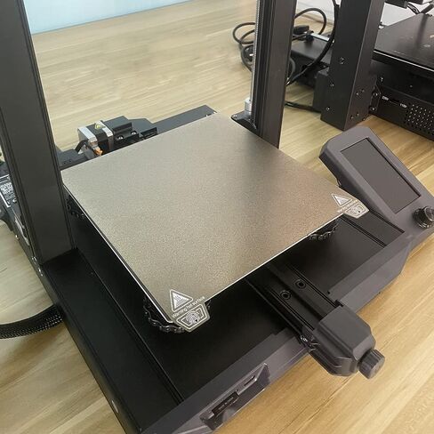 Creality Official Ender 5 S1 طابعة ثلاثية الأبعاد مطلية بمسحوق PEI Flexi Steel لوحة بناء مغناطيسية 235 * 235 مم لـ Creality Ender 3 S1، Ender 3، Ender 3 V2، Ender 3 V2 Neo، Ender 5 Pro، CR-20، CP-01 in Kuwait