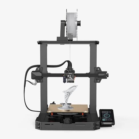 Creality Official Ender 5 S1 طابعة ثلاثية الأبعاد مطلية بمسحوق PEI Flexi Steel لوحة بناء مغناطيسية 235 * 235 مم لـ Creality Ender 3 S1، Ender 3، Ender 3 V2، Ender 3 V2 Neo، Ender 5 Pro، CR-20، CP-01 in Kuwait