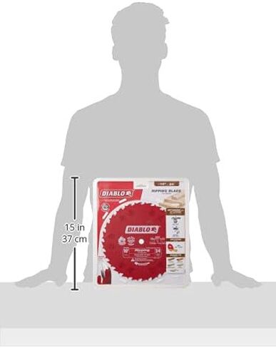 Freud D1024X Diablo 10" 24-Tooth ATB Ripping Saw Blade 5/8" Arbor in Saudi Arabia