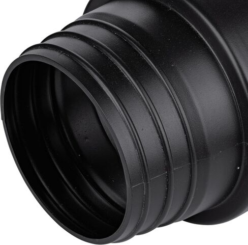 NDS 451 4" Corrugated Hub Adaptor , Black in Saudi Arabia