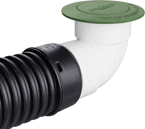 NDS 451 4" Corrugated Hub Adaptor , Black in Saudi Arabia