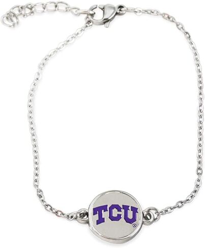 Fan Frenzy Gifts Vanderbilt Commodores Officially Licensed Dainty 1 Charm Bracelet in Saudi Arabia