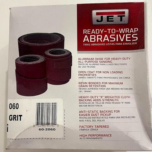 JET 22" Ready-to-Wrap Sandpaper, 180 Grit (60-2180) in Saudi Arabia