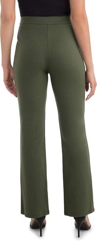 Fruit of the Loom Women's High Waisted Pleated Fit and Flare Pants in Saudi Arabia