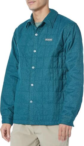 Columbia Landroamer™ Quilted Shirt Jacket Dark Stone MD in Saudi Arabia