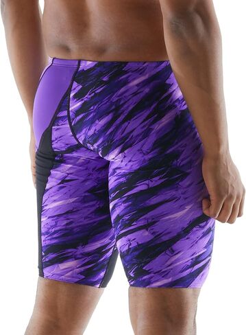 TYR SPORT Men's Standard VITRIC Jammer, RED, 22 in Saudi Arabia
