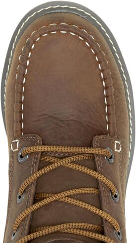 Wolverine Women's Trade Wedge Waterproof Steel Toe 6" Construction Boot, Sudan Brown, 7 Wide in Saudi Arabia