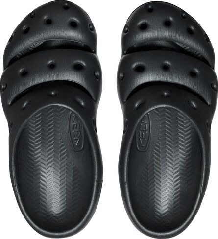 KEEN Men's Yogui Comfortable Slip On Lightweight Clogs, Black, 12 in Saudi Arabia
