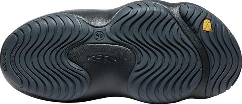 KEEN Men's Yogui Comfortable Slip On Lightweight Clogs, Black, 12 in Saudi Arabia