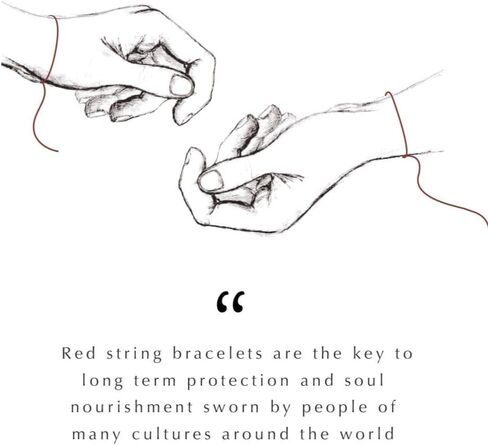 KARMA AND LUCK - Karmic Power - Women's Wisdom Chakra Real Multistone Adjustable Drawstring Red String Bracelet Handmade with Love in Bali To Reestablish your Balance in Saudi Arabia