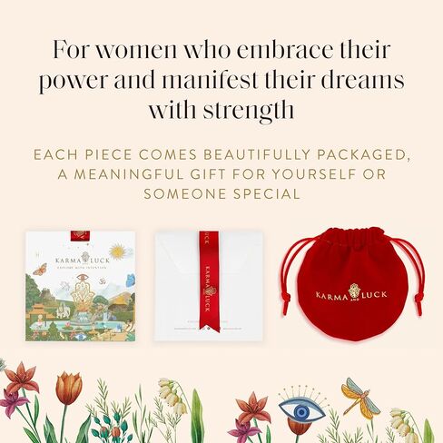 KARMA AND LUCK - Karmic Power - Women's Wisdom Chakra Real Multistone Adjustable Drawstring Red String Bracelet Handmade with Love in Bali To Reestablish your Balance in Saudi Arabia
