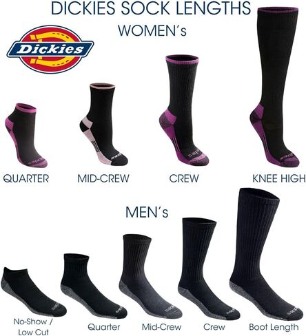 Dickies Women's Dri-tech Moisture Control Crew Socks Multipack in Saudi Arabia