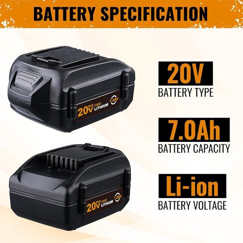 VANON P102 3.0Ah 18V بديل لبطارية Ryobi 18V ليثيوم أيون P108 P103 P104 P105 P107 P109 متوافق مع بطاريات Ryobi 18-Volt ONE Plus Power Tool 2pack in Kuwait