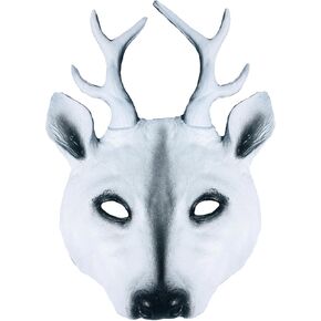 Alodidae Reindeer Mask Halloween Deer Head Masks Christmas Costumes for Adults in Kuwait