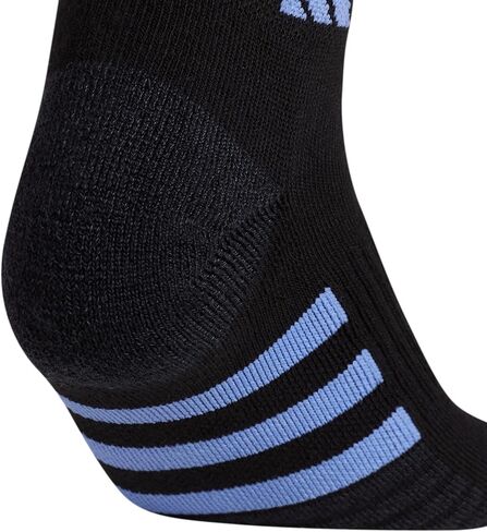 adidas Women's Cushioned Low Cut Socks (3-pair) With Arch Compression, Silver Dawn Grey/White/Wonder Blue, Medium in Saudi Arabia